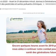 Générations Futures, ça ose tout...