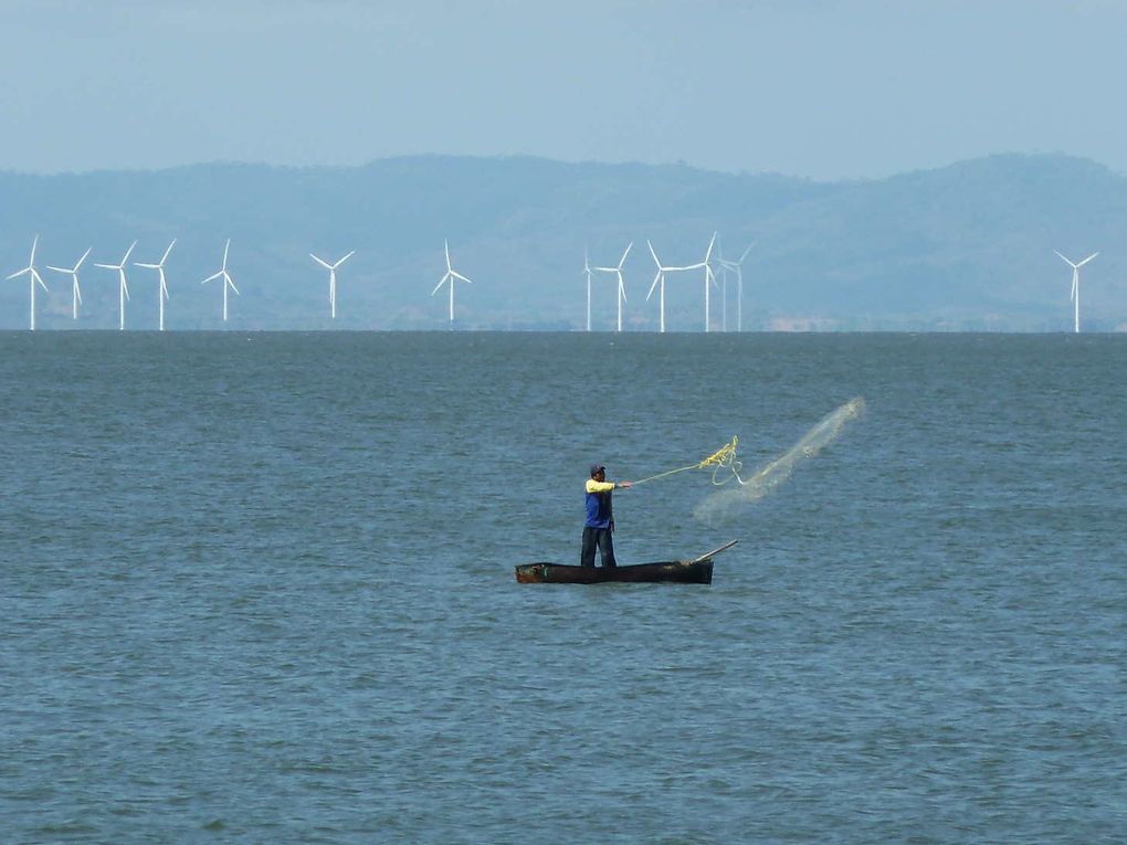 Une semaine sur l'île d'Ometepe du 15 au 22 avril 2011.
L'île d'Ometepe située sur le lac de Nicaragua est la plus grande île entourée d’eau douce du monde. Elle est constituée de deux volcans: Conception (1610m) et Maderas (1394m). Nous avon