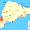 Ile de Pâques / Easter Island : route envisagée (planned)