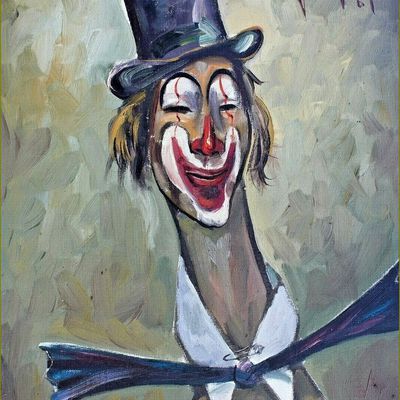 Clowns en peinture -  Julio Viera
