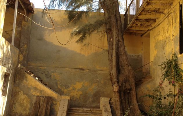 A l'intérieur d'une maison coloniale