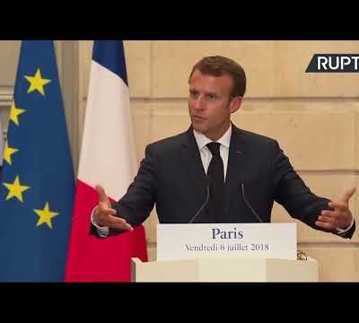 Questions à Emmanuel Macron et l'Émir du Qatar (Vidéo)