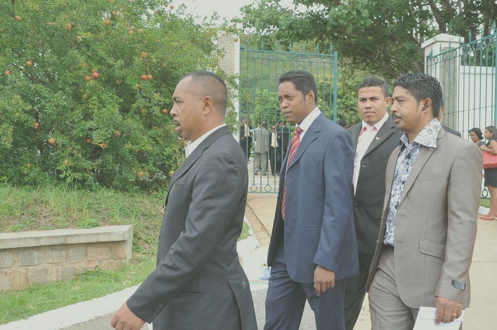 Cérémonie de présentations de vœux des corps constitués au couple présidentiel, Mialy et Andry Rajoelina. Partie 1. Photos : Harilala Randrianarison