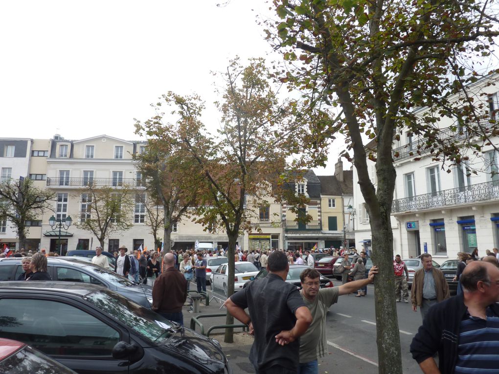 Réforme des retraites, le mouvement social sans précédent à Montargis: le 25 mai, les 7 et 23 septembre, les 2,12 et 16 octobre 2010