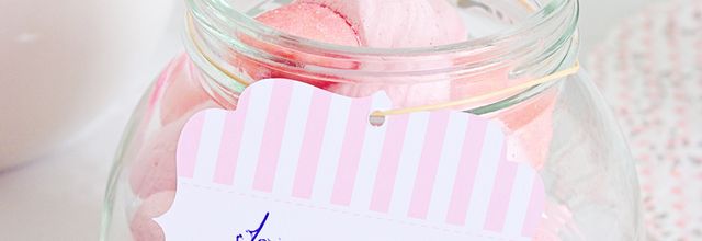 Meringues aux fraises Tagada