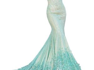 La robe d'Elsa en version robe de mariée