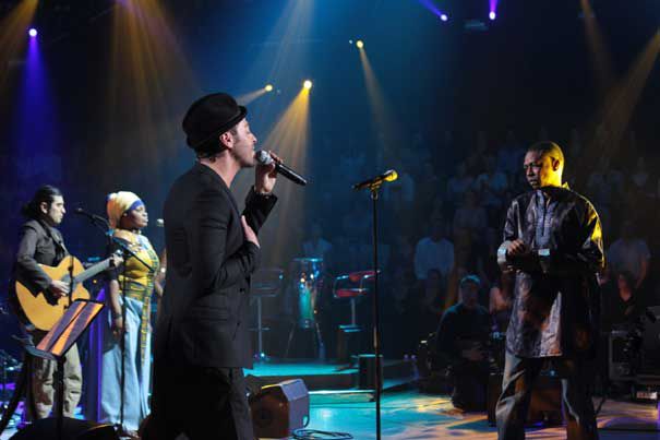 Duo Christophe Maé - Youssou N'Dour dans Taratata (ce 20 avril).