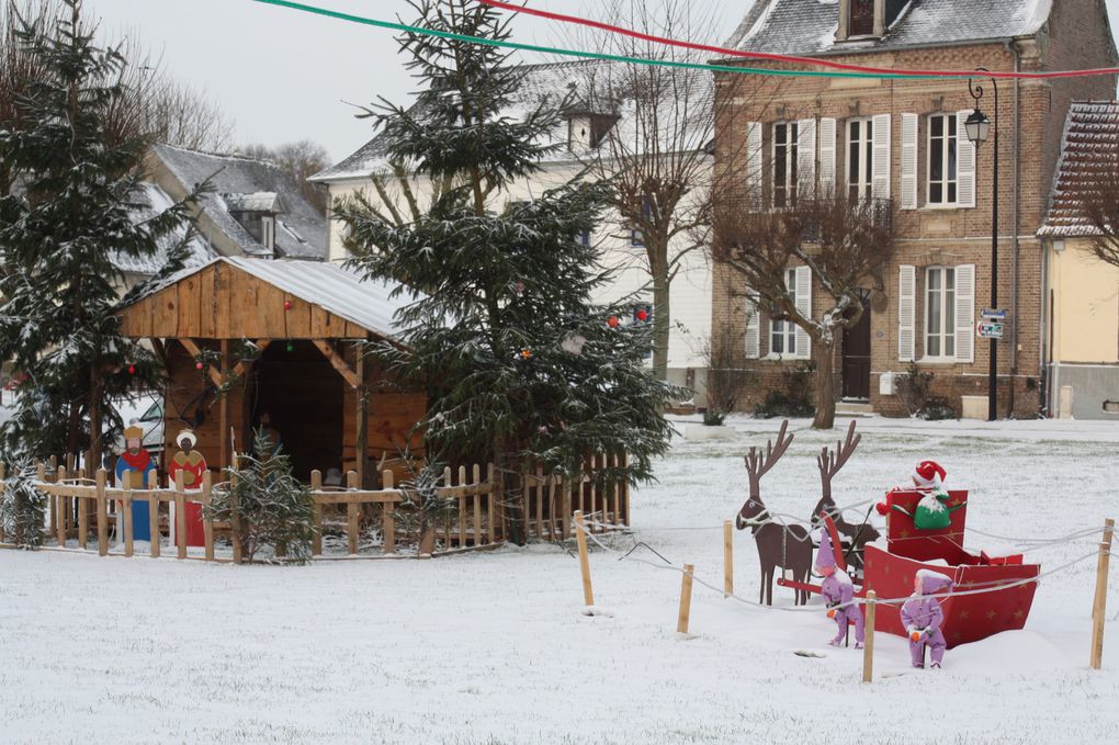 les décorations de noel de jour comme de nuit, une vraie féerie !!!