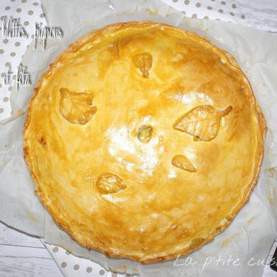 Tourte aux blettes, pignons de pin et féta