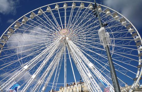 La grand-roue à Marseille.