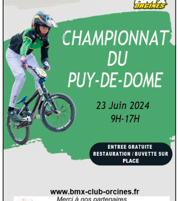 Guide de compétition pour le championnat du Puy de Dôme à Orcines, 23 juin
