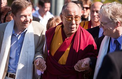 Eckhart Tolle et le Dalaï Lama