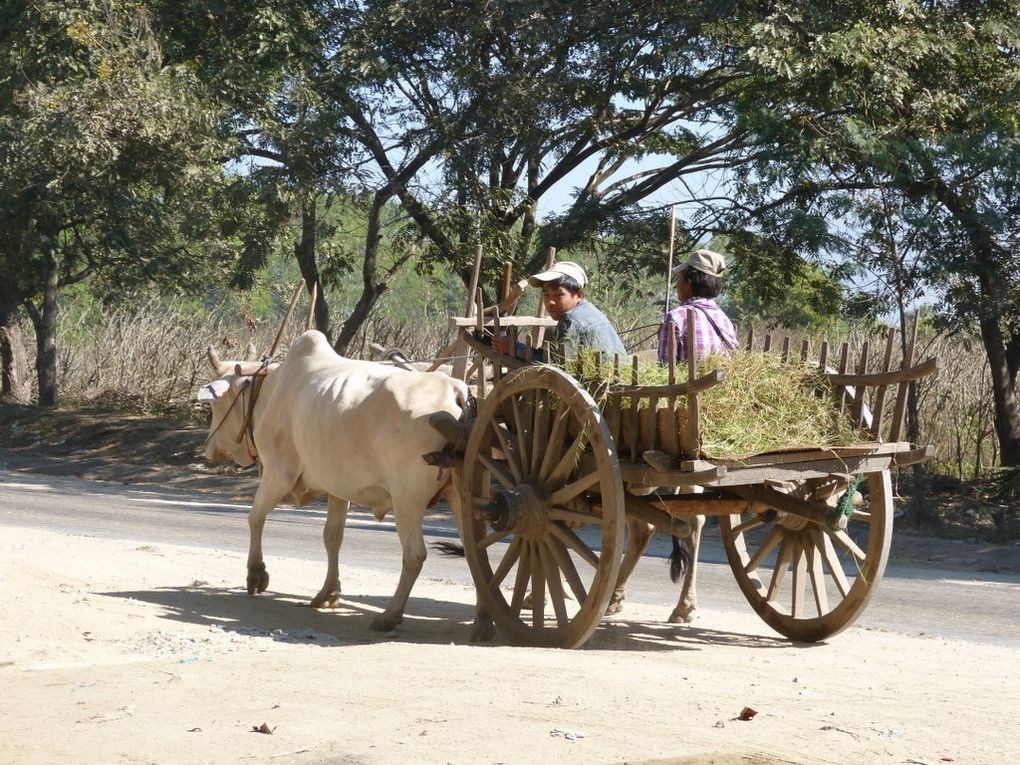 Images saisies sur la route, durant le trajet 
puis au marché très coloré
et enfin  léglise sur les hauteurs de la ville