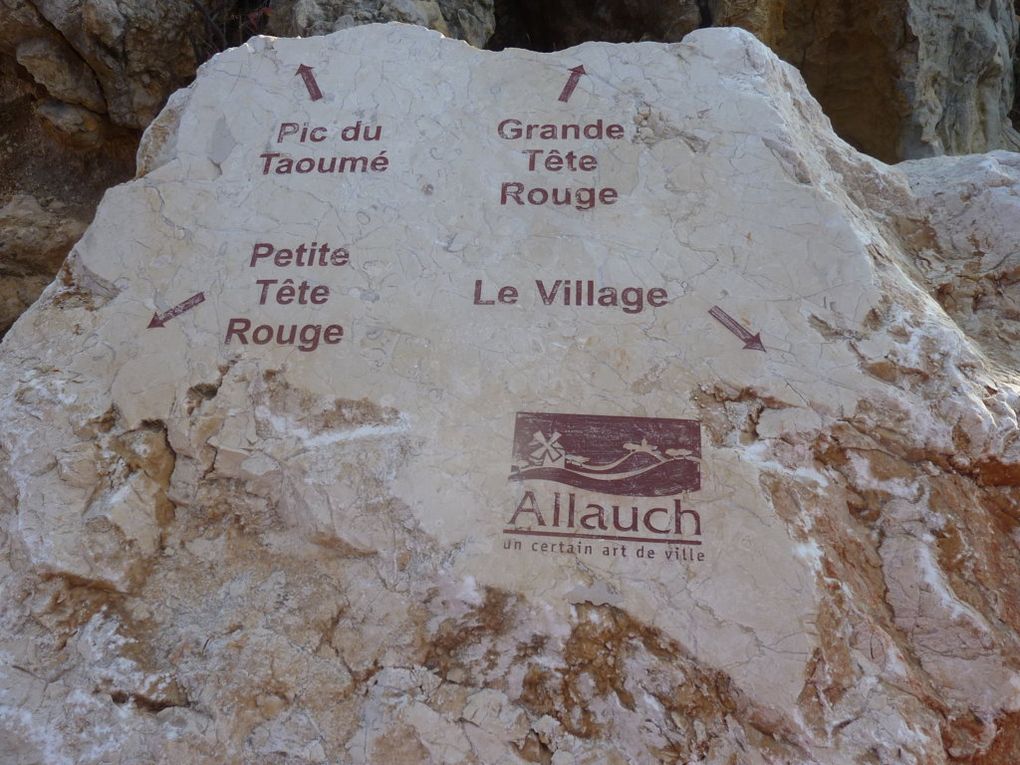 Garlaban, Tête ronde, Tête rouge, les escaouprès..