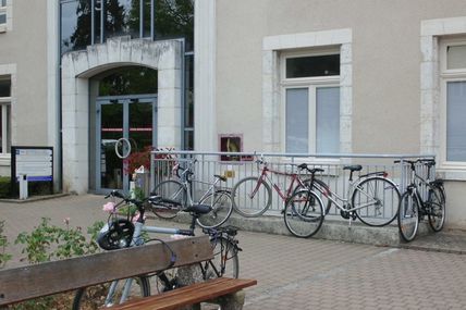 Le garage à vélo du centre administratif de Blois !