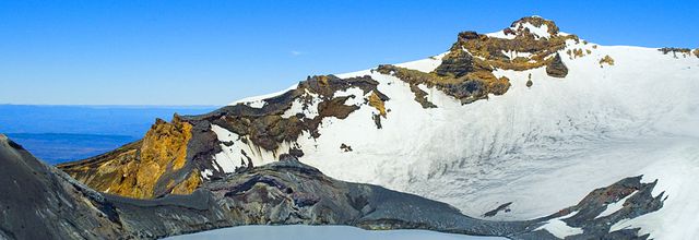 Nouveau cycle de chauffe au Crater Lake du Ruapehu.