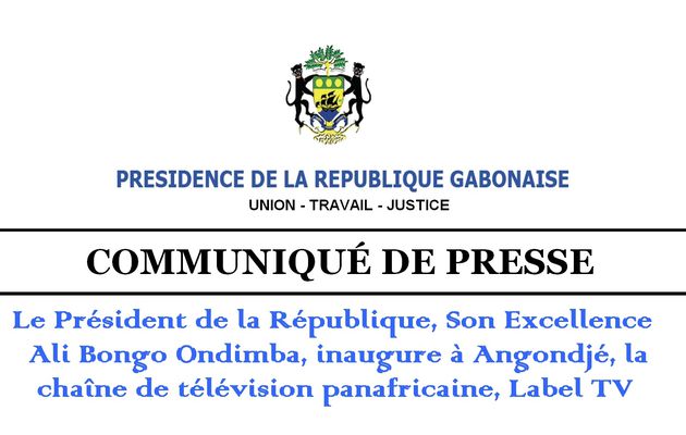 Présidence de la République : Communiqué de Presse