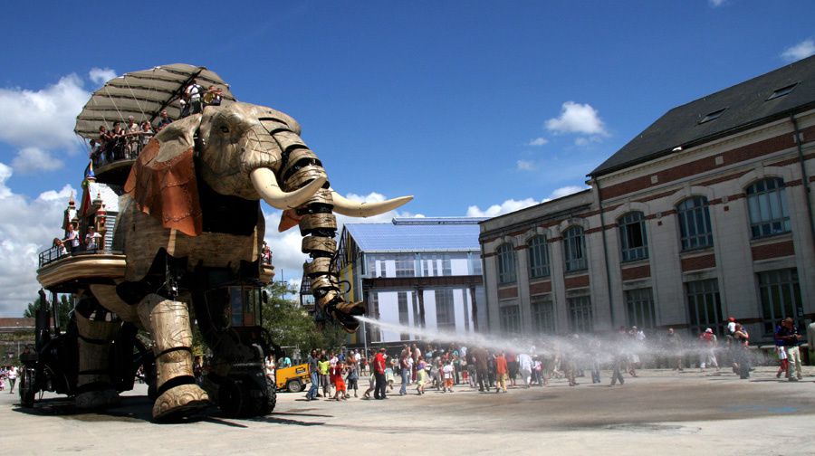 Eléphant de l'Ile de Nantes Royal de Luxe - Photos Thierry Weber Photographe La Baule Guérande