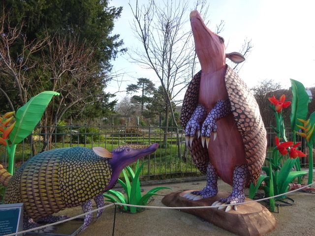 Quelques scènes de l'exposition "Jungle" au Jardin des Plantes