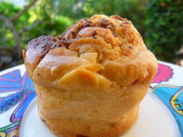 muffins salés chorizo-piquillos sans oeufs