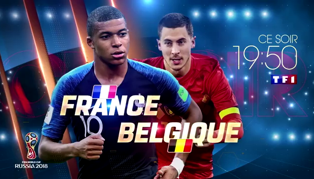 Ce soir à 19h50, la France affronte la Belgique en demie finale. TF1 propose un dispositif exceptionnel dès 18h15