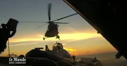Greenpeace diffuse une vidéo de l'arrestation à bord de l'"Arctic-Sunrise"