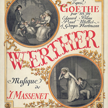 Un classique du romantisme français :  Werther de Jules Massenet. Quatre représentations à l’opéra de Marseille  Pour marquer l’arrivée du printemps...