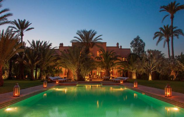 Riad luxe marrakech palmeraie