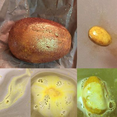 Bombe de bain Lush "Golden Egg"