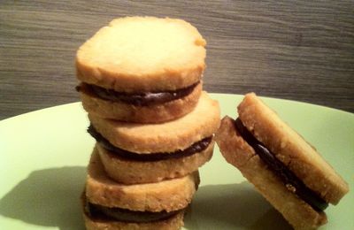 Cookies Sandwich noix de coco/chocolat