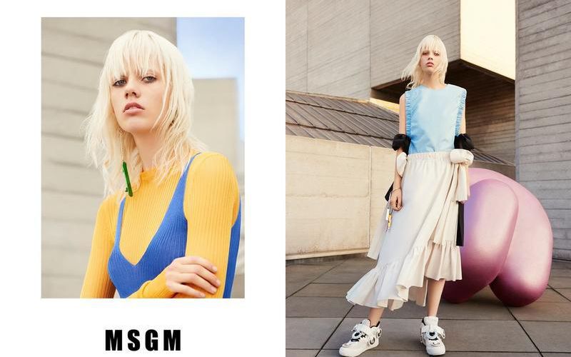 MSGM SPRING/SUMMER 2016 CAMPAIGN 