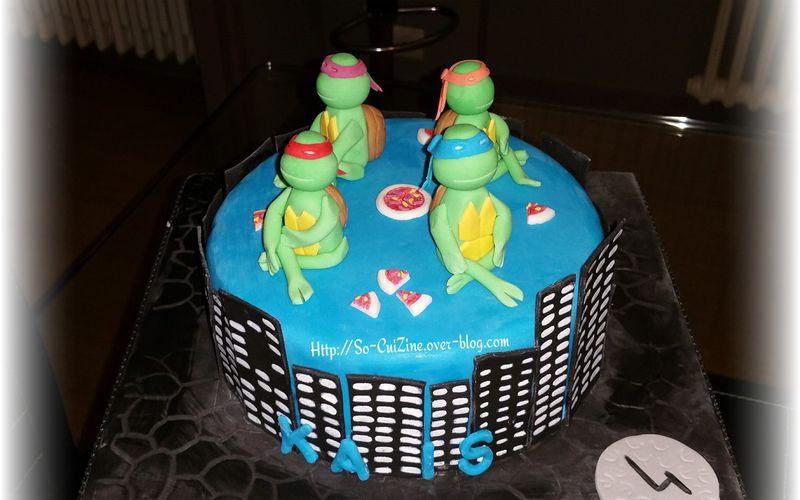 Tortues Ninja Cake