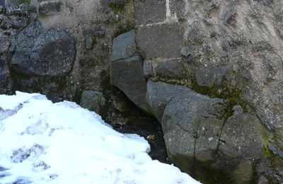 Les fondations de la maison du musée