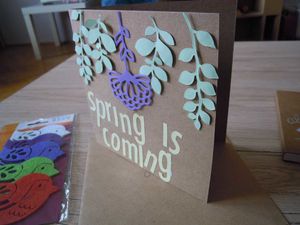 Happy Mail de printemps... Du soleil dans ma boite aux lettres!