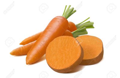 Gratin de patate douce et carotte 