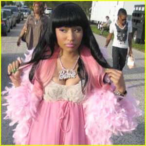 Nicki Minaj en promo pour son nouvel album