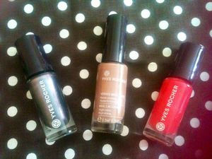 LES 3 PETITS DERNIERS VERNIS YVES ROCHER