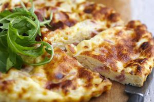 Quiche jambon emmental sans pate 