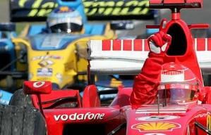 Schumacher remporte le Grand Prix d'Europe