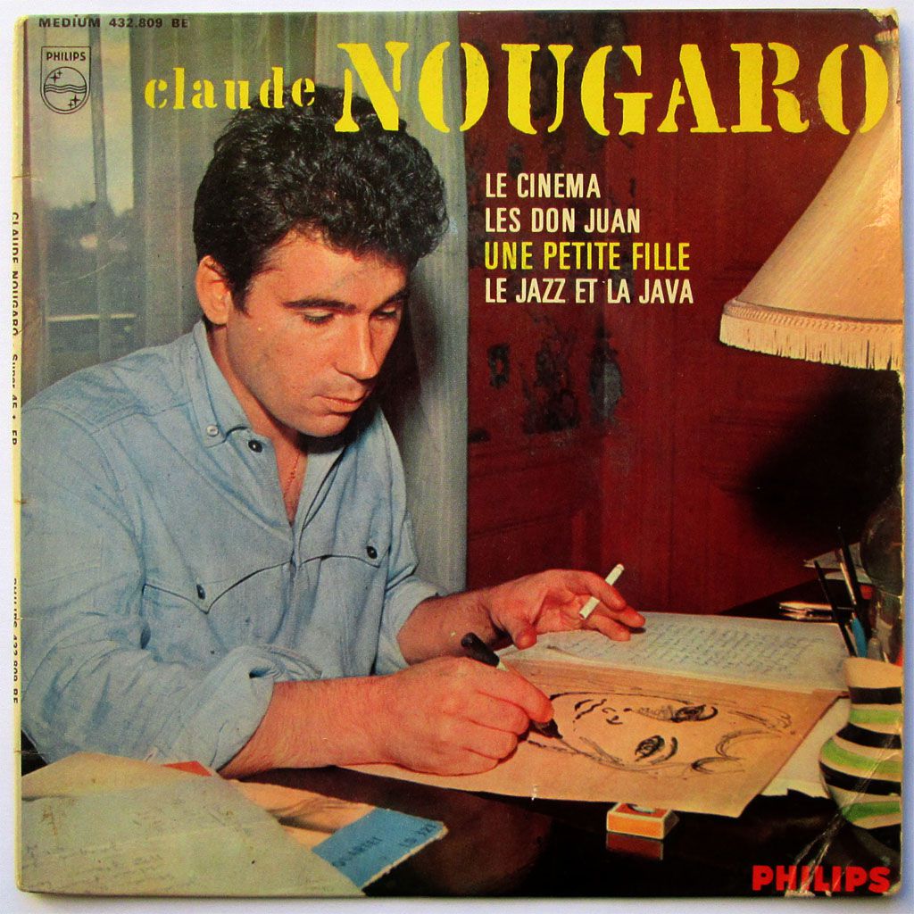 Claude Nougaro - Une petite fille EP - 1962