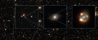 Hubble observe les premières images multiples de l'indicateur de distance explosive...