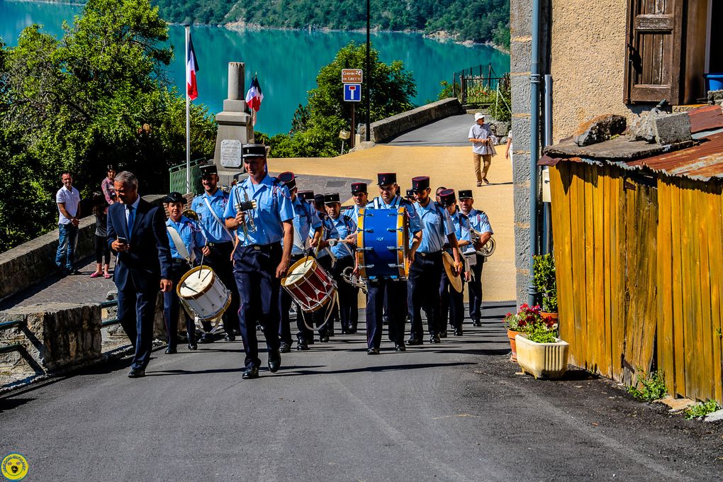Commémoration du 73 eme anniversaire du  11 juin 1944 St Julien du Verdon 