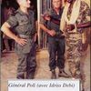 Général Poli avec Idriss Deby