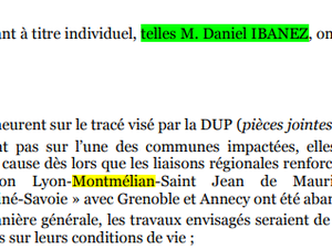 Extrait du recours de Daniel Ibanez