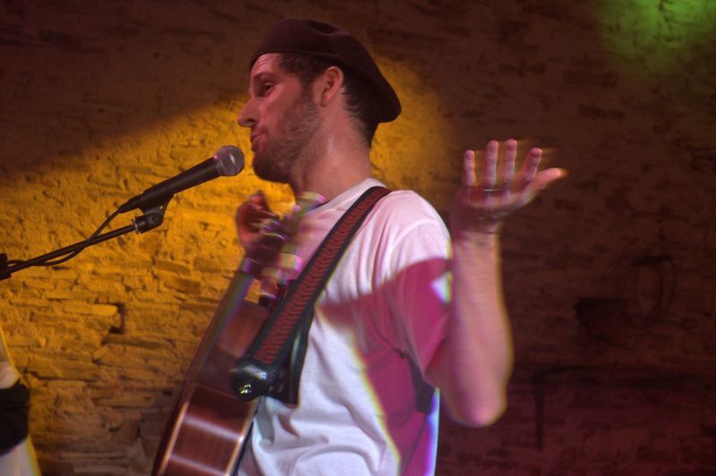 Premier concert, chez Sandra et Julien, lors de leur crémaillère à Champtocé-sur-Loire.