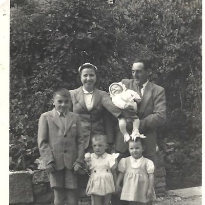 Journée de baptême en 1952