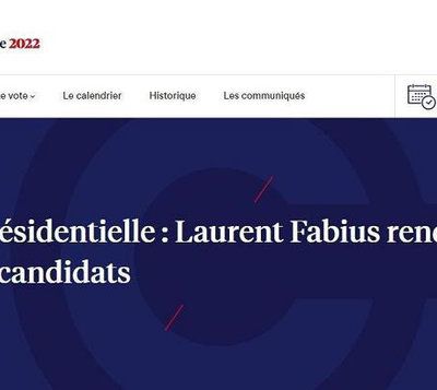 Élysée 2022 (34) : la liste officielle des 12 candidats