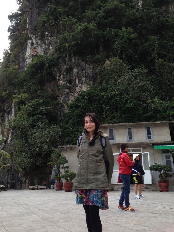 The lovely Halong Bay in Hanoi and Royal Palace in Phnom Penh as the backgrounds. 