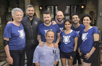 Les participants à Fort Boyard de ce samedi 