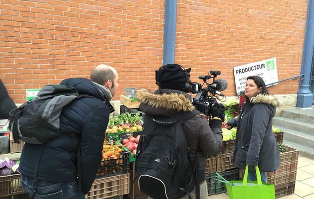 Météo à la Carte avec la ville de Lunel et moi blogueuse culinaire local ce samedi 27 février 2016 .